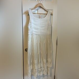 Sundance White Lace Dress